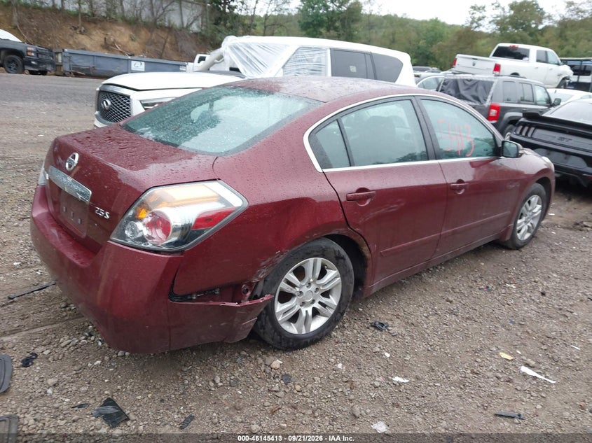 Vin: 1n4al2ap4cn474789, lot: 46645170, nissan altima 2.5 s 20124
