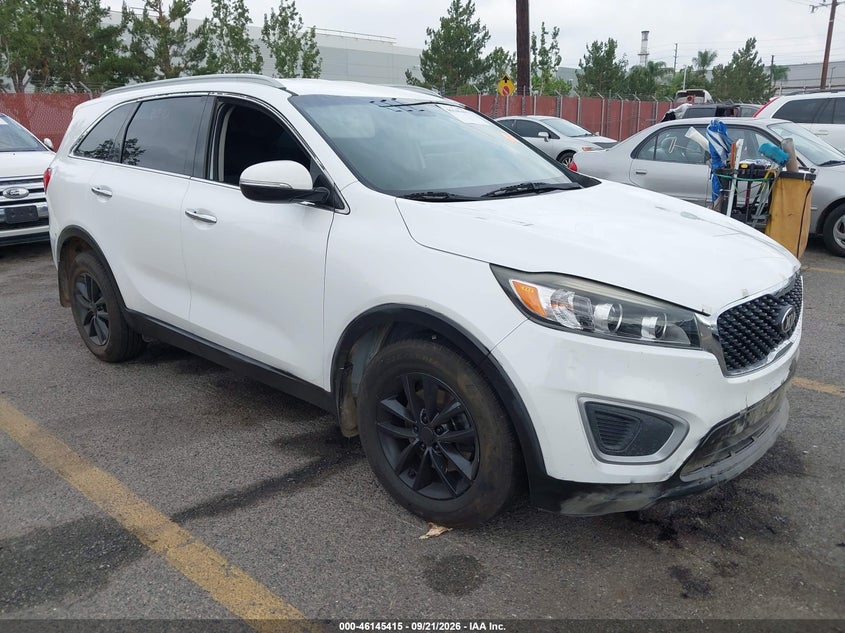 Vin: 5xypg4a36hg210330, lot: 46645172, kia sorento 2.4l lx 2017 img_1