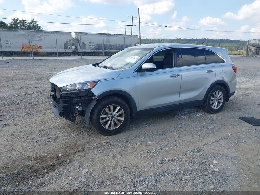 Vin: 5xypg4a35kg457877, lot: 46645196, kia sorento 2.4l l 20192