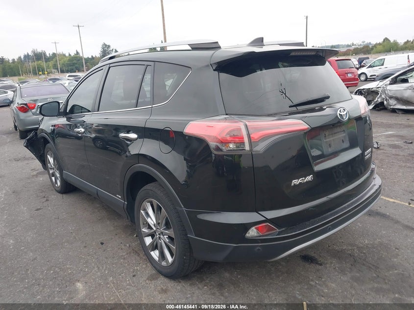 Vin: jtmdjrev8hd119152, lot: 46645198, toyota rav4 hybrid limited 20173