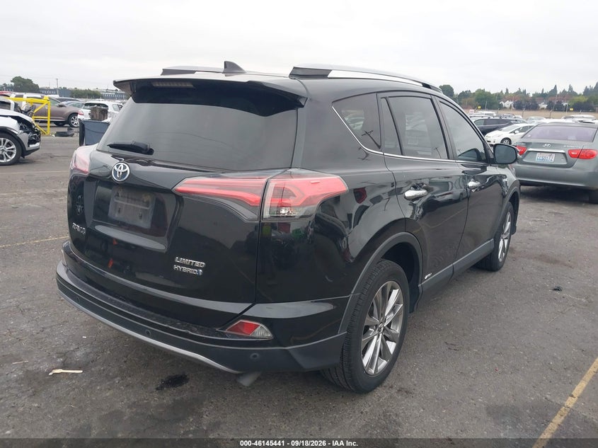 Vin: jtmdjrev8hd119152, lot: 46645198, toyota rav4 hybrid limited 20174