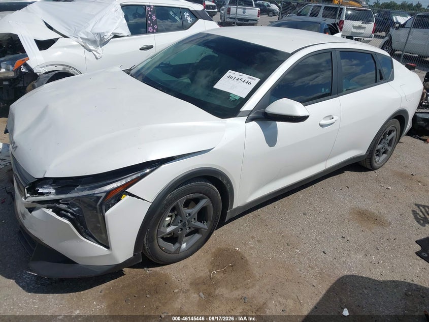 Vin: 3kpft4de9se200559, lot: 46645203, kia k4 lxs 20252