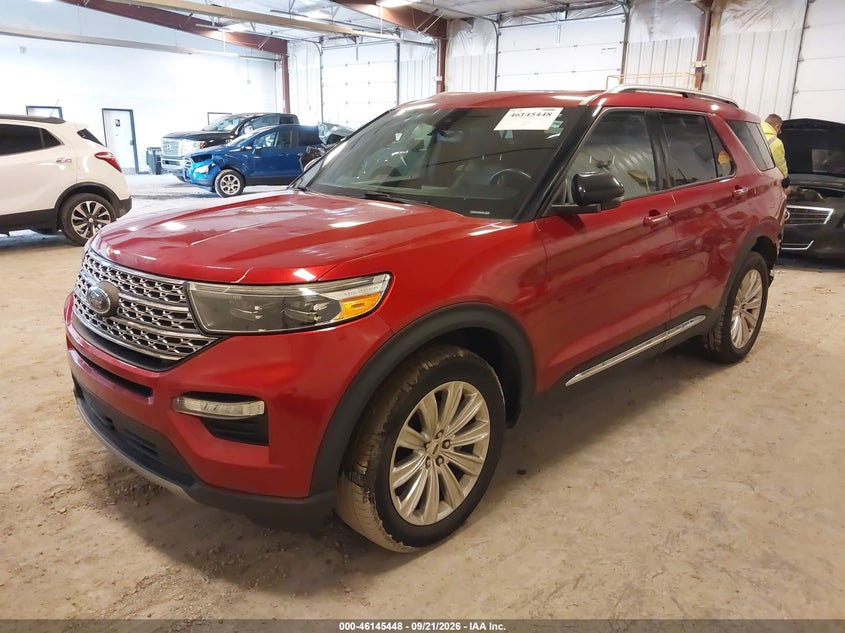 Vin: 1fmsk8fh7lgb03230, lot: 46645205, ford explorer limited 20202