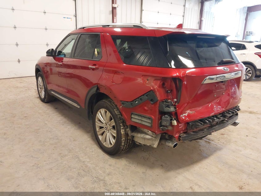 Vin: 1fmsk8fh7lgb03230, lot: 46645205, ford explorer limited 20203