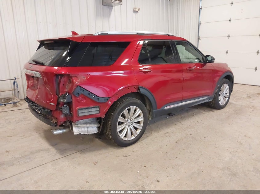 Vin: 1fmsk8fh7lgb03230, lot: 46645205, ford explorer limited 20204