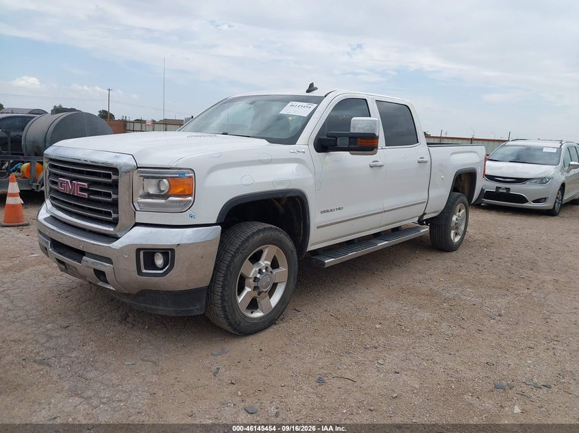 Vin: 1gt12te80gf121200, lot: 46645211, gmc sierra 2500hd slt 20162