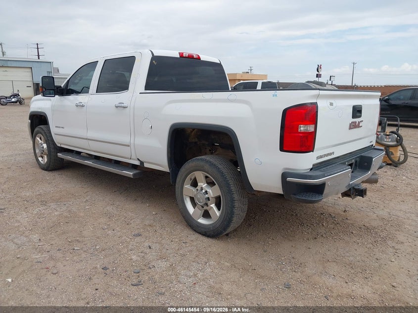 Vin: 1gt12te80gf121200, lot: 46645211, gmc sierra 2500hd slt 20163