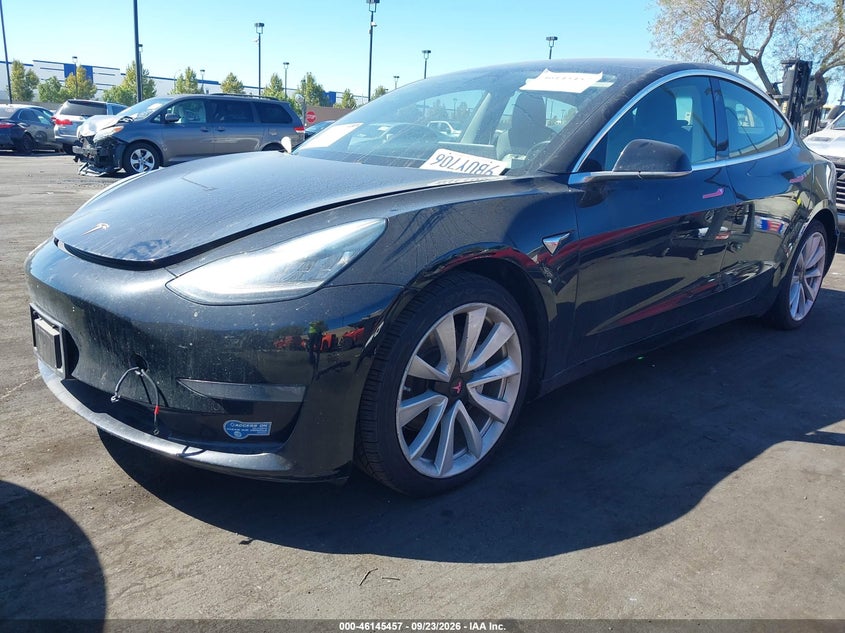 2019 Tesla Model 3, Удар ззаду, IAAI, VIN 5YJ3E1EA5KF352324 — фото 2
