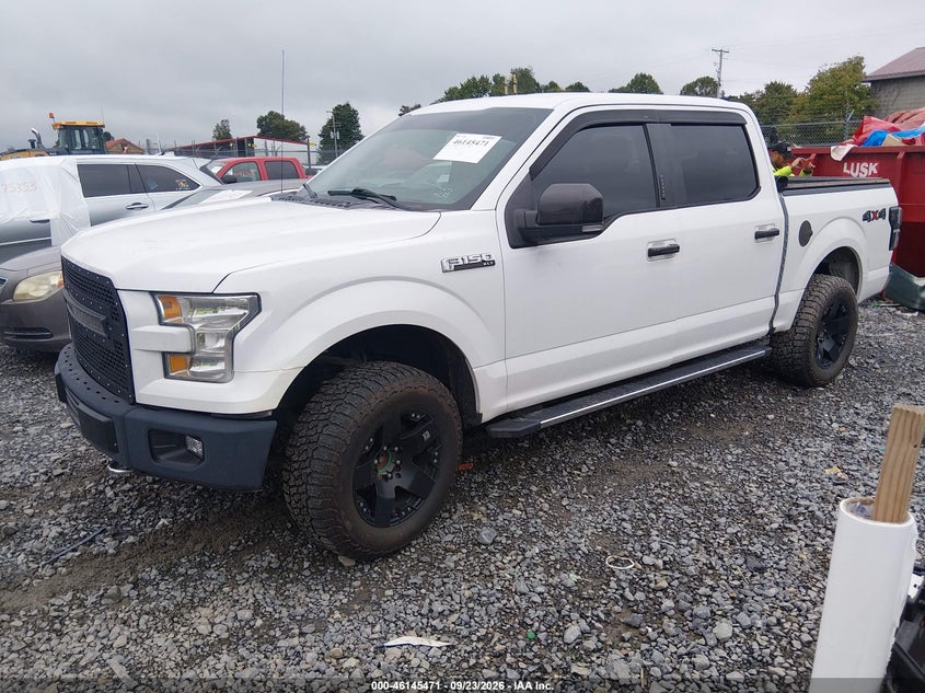Vin: 1ftew1ef7ffa04558, lot: 46645228, ford f-150 xlt 20152