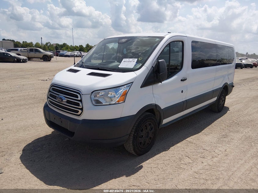 Vin: 1fbzx2ym6hkb02106, lot: 46645232, ford transit-350 xlt 20172