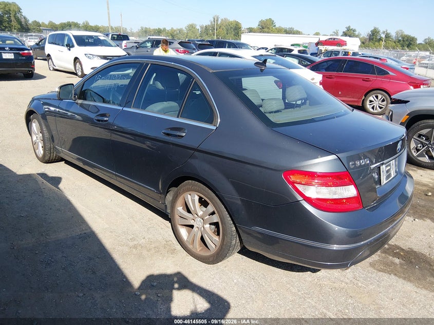 MERCEDES-BENZ C 300 2009 VIN WDDGF81X39F274199