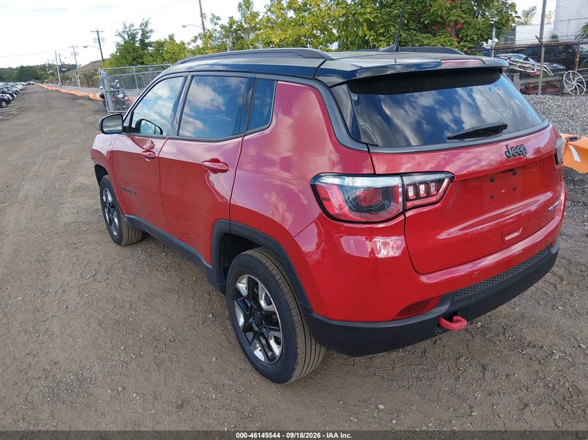 Vin: 3c4njddb0jt130063, lot: 46645301, jeep compass trailhawk 4x4 20183