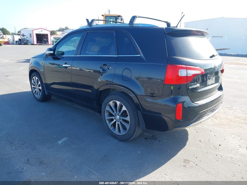 Vin: 5xykw4a75fg617424, lot: 46645304, kia sorento sx v6 20153