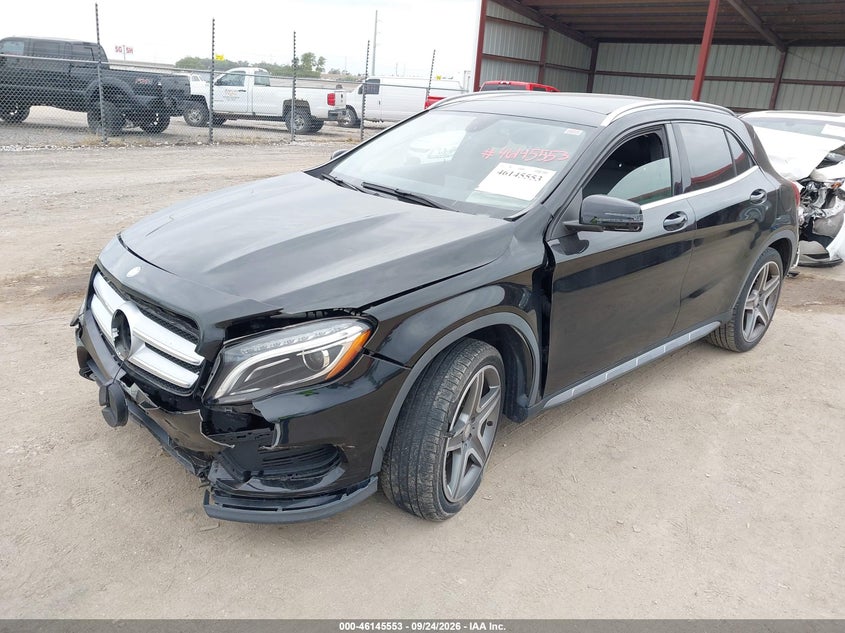 Vin: wdctg4gb8fj052934, lot: 46645310, mercedes-benz gla 250 4matic 20152