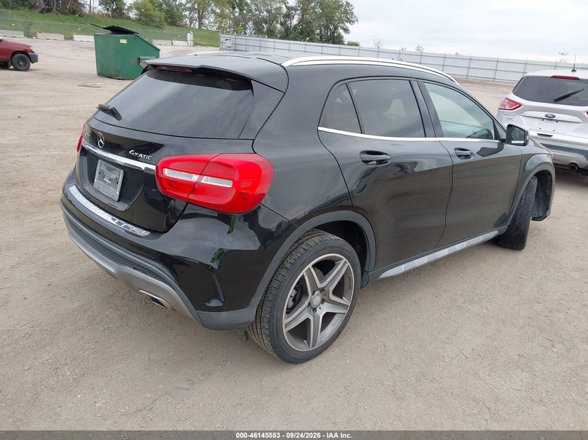 Vin: wdctg4gb8fj052934, lot: 46645310, mercedes-benz gla 250 4matic 20154