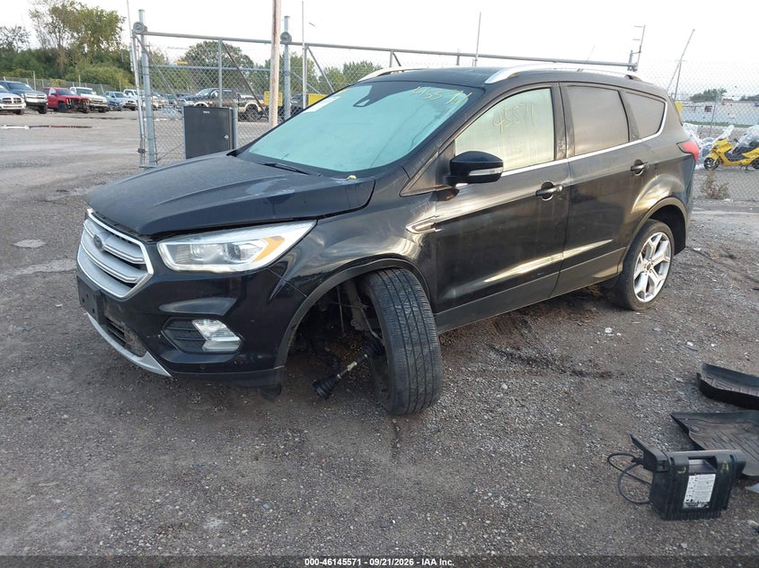 Vin: 1fmcu9j90kub61474, lot: 46645328, ford escape titanium 20192