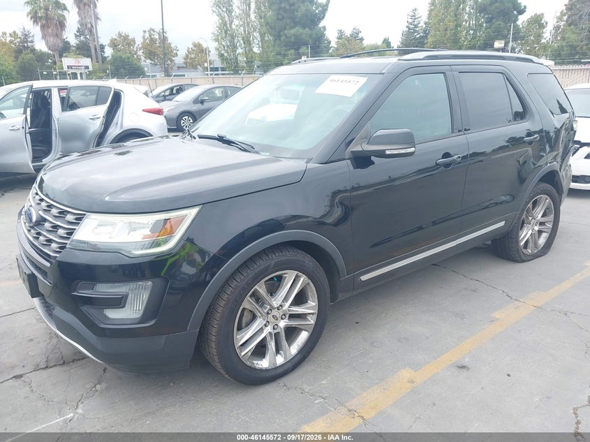 Vin: 1fm5k8d83ggb95748, lot: 46645329, ford explorer xlt 20162