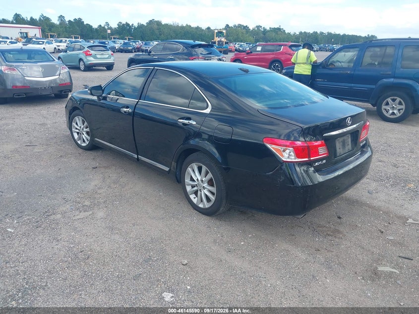 Vin: jthbk1eg0a2359545, lot: 46645348, lexus es 350 20103