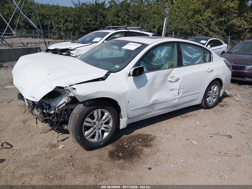 Vin: 1n4al2ap8ac149250, lot: 46645355, nissan altima 2.5 s 20102