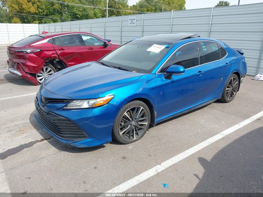 2019 Toyota Camry Xse, Удар сзади, IAAI, VIN 4T1B61HK0KU299693 — фото 2