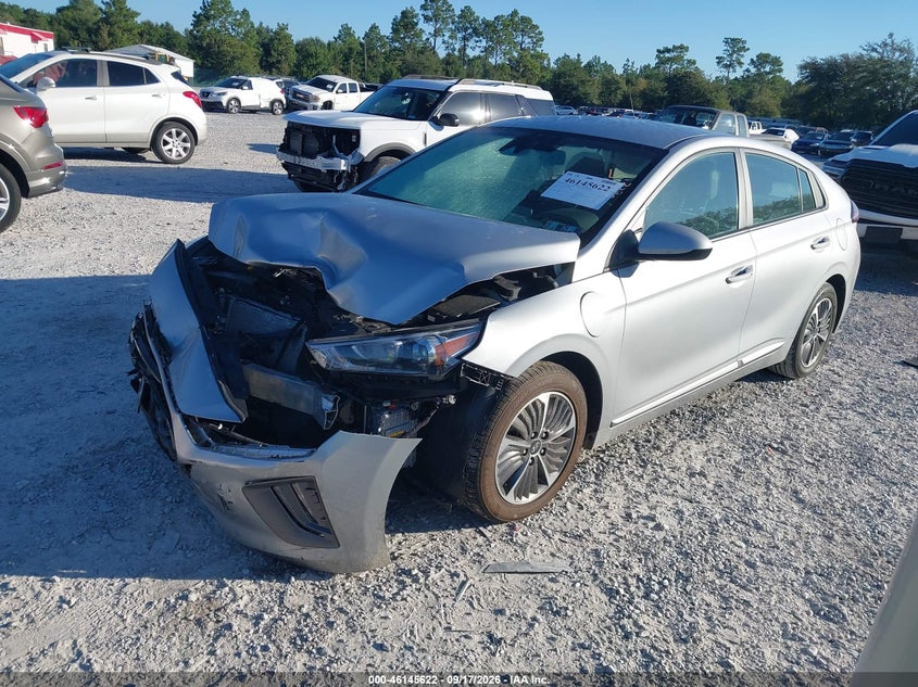Vin: kmhc65ld9nu269410, lot: 46645379, hyundai ioniq plug-in hybrid se 20222