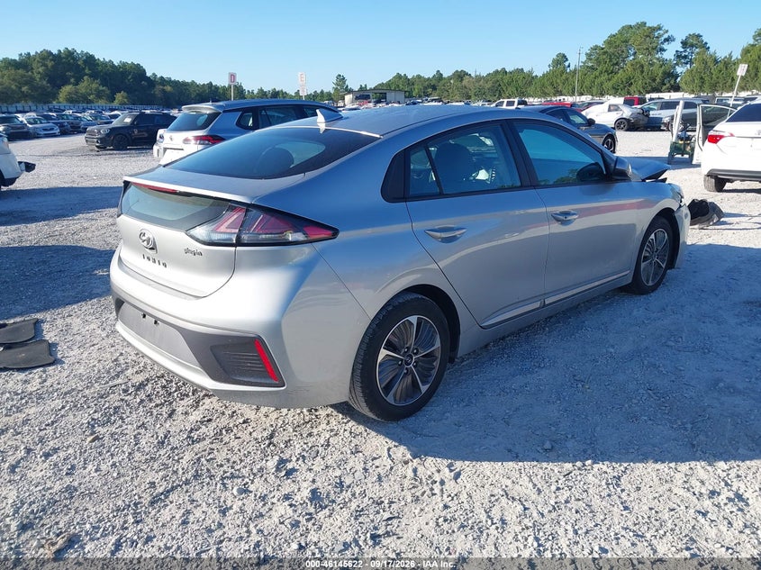 Vin: kmhc65ld9nu269410, lot: 46645379, hyundai ioniq plug-in hybrid se 20224