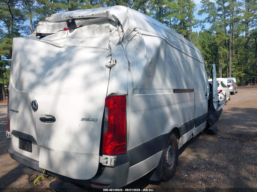 Vin: w1y4dchy9nt082345, lot: 46645382, mercedes-benz sprinter 2500 high roof i4 diesel 20224