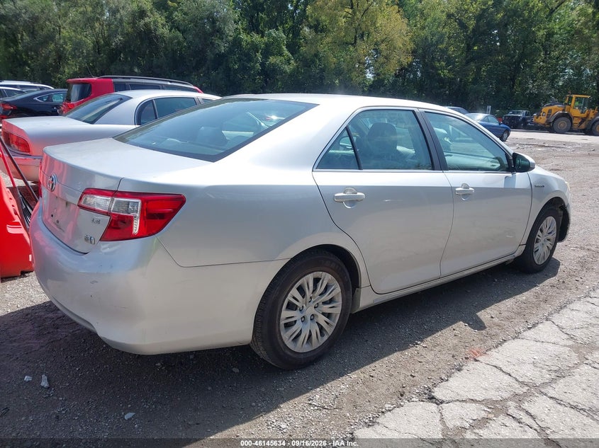 Vin: 4t1bd1fk7cu038510, lot: 46645391, toyota camry hybrid le 20124