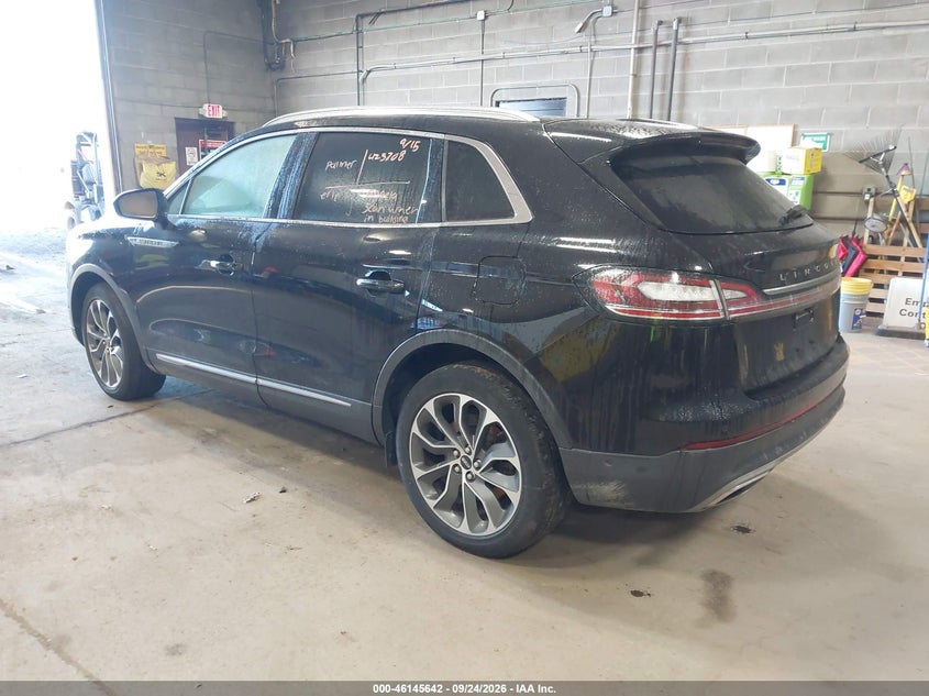 Vin: 2lmpj8k93pbl29886, lot: 46645399, lincoln nautilus reserve 20233