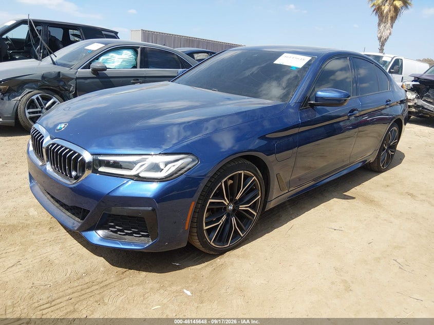 Vin: wba13ag02mcg13555, lot: 46645404, bmw 530e 20212