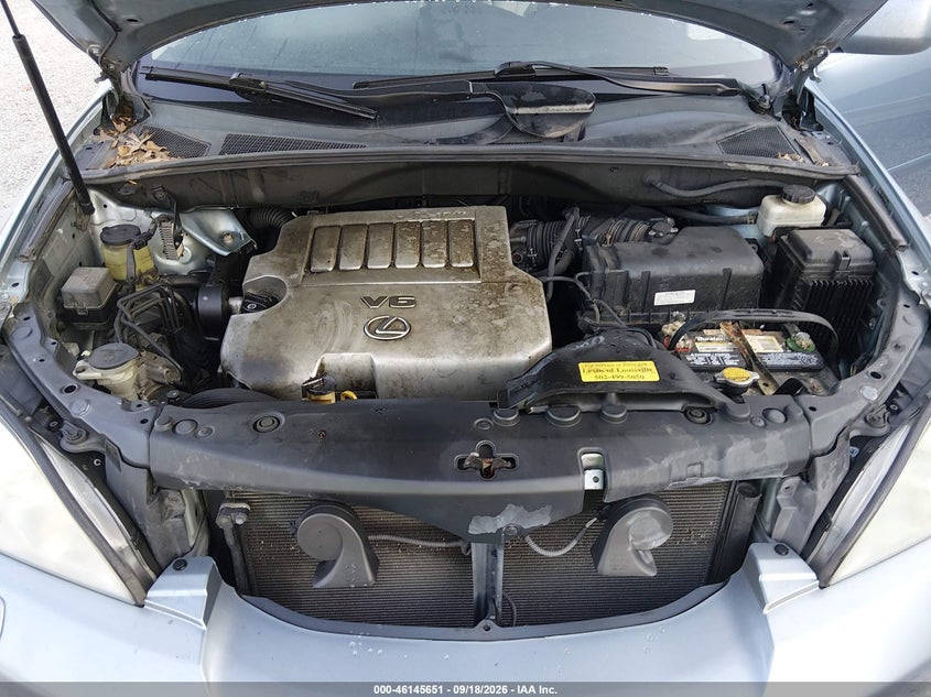 LEXUS RX 350 2008 VIN 2T2HK31U28C074372