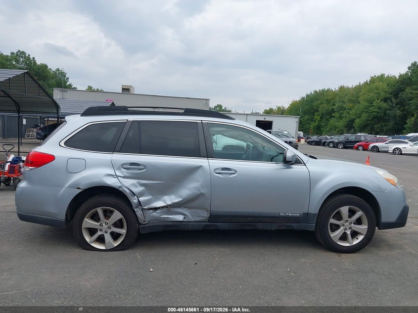 SUBARU OUTBACK 2014 VIN 4S4BRBLC9E3254789
