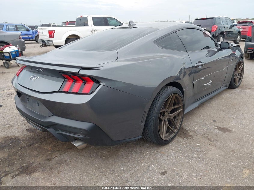 Vin: 1fa6p8cf7r5421921, lot: 46645420, ford mustang gt fastback 20244