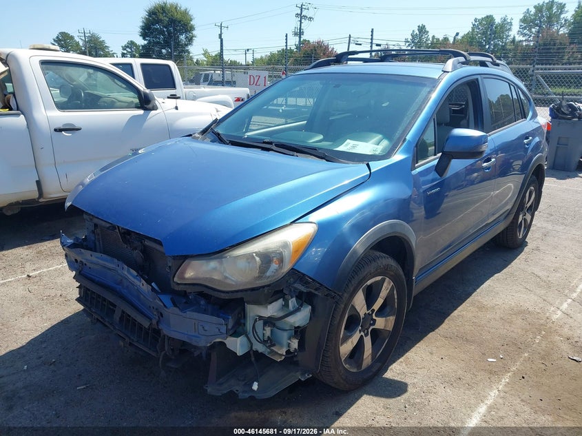 Vin: jf2gpbcc5eh221860, lot: 46645438, subaru xv crosstrek hybrid 2.0i 20142