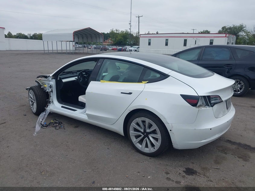 Vin: 5yj3e1eb7mf068172, lot: 46645439, tesla model 3 long range dual motor all-wheel drive 20213