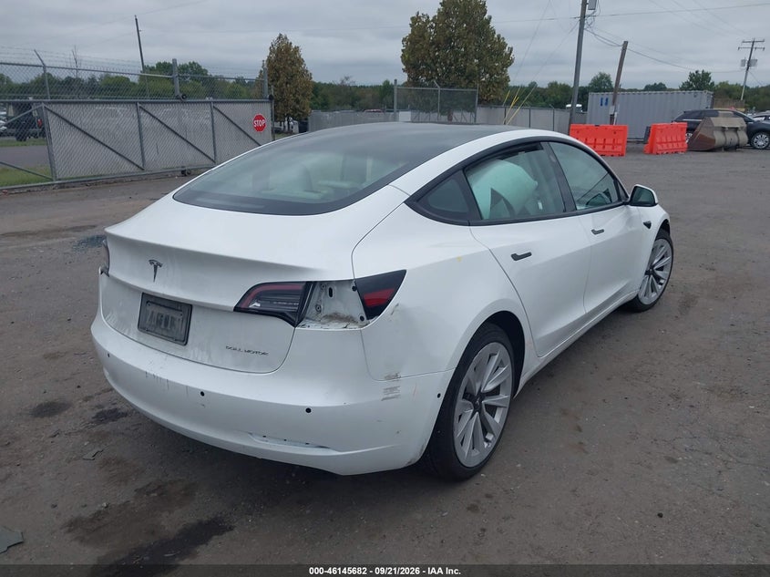 Vin: 5yj3e1eb7mf068172, lot: 46645439, tesla model 3 long range dual motor all-wheel drive 20214