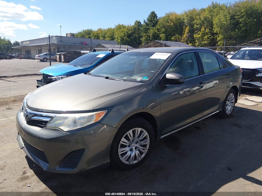 Vin: 4t4bf1fk7cr172868, lot: 46645441, toyota camry le 20122