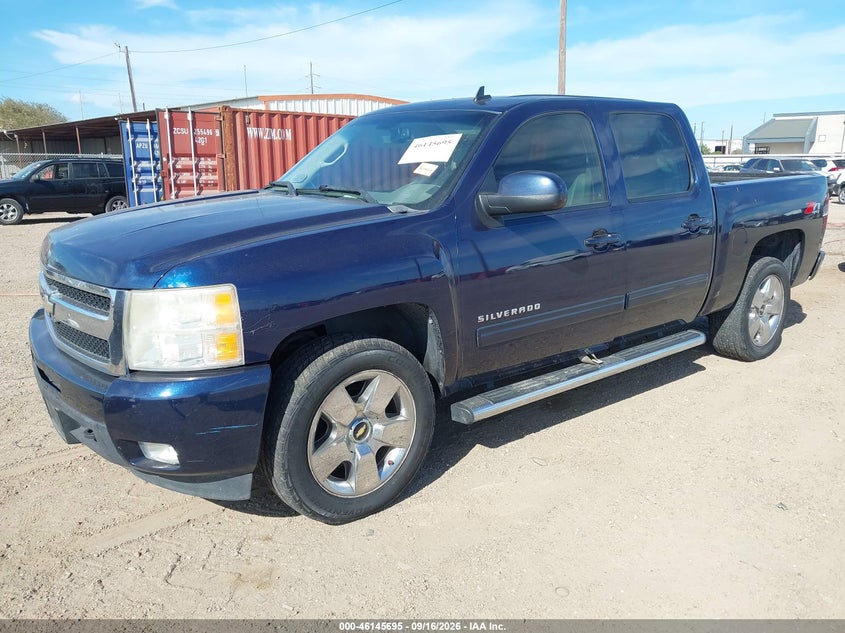 Vin: 3gcrkte30ag220287, lot: 46645452, chevrolet silverado 1500 ltz 20102