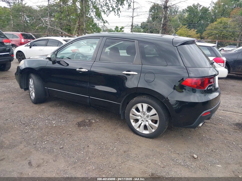 ACURA RDX 2011 VIN 5J8TB1H58BA008116