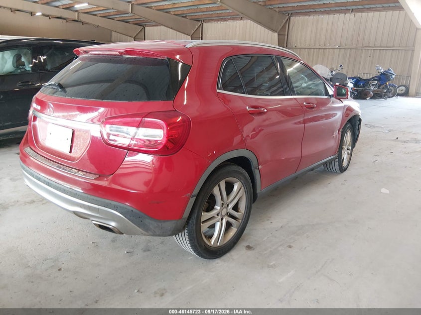 Vin: wdctg4eb5gj200493, lot: 46645480, mercedes-benz gla 250 20164