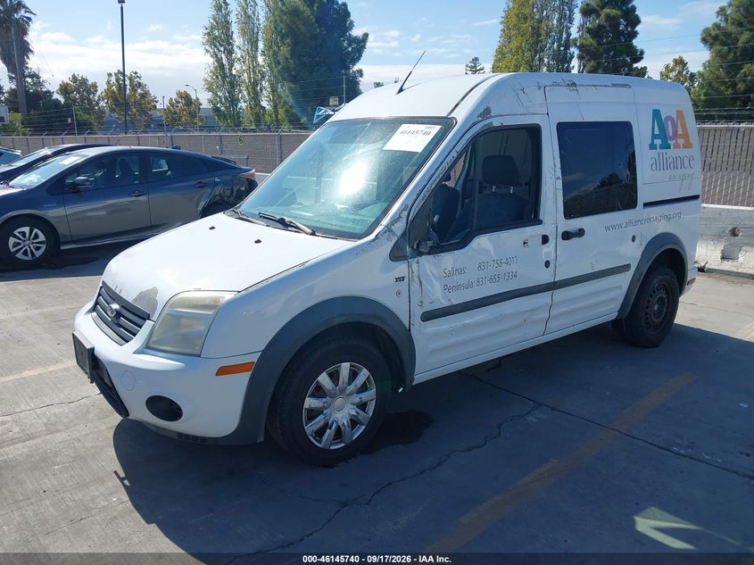 Vin: nm0ls6bn9dt137197, lot: 46645498, ford transit connect xlt 20132