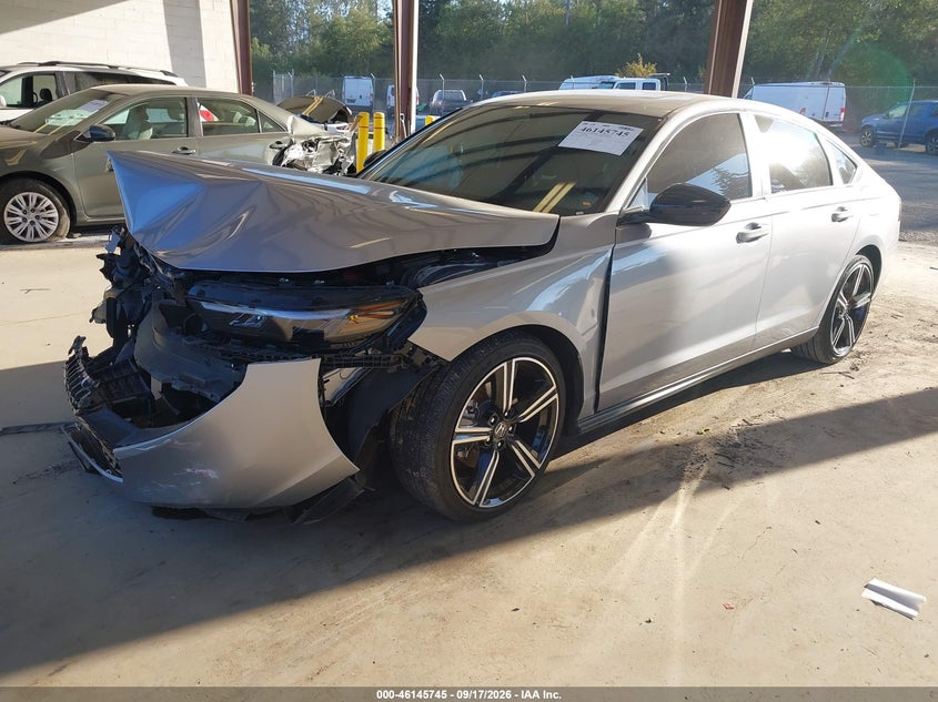Vin: 1hgcy2f50pa050908, lot: 46645502, honda accord hybrid sport 20232