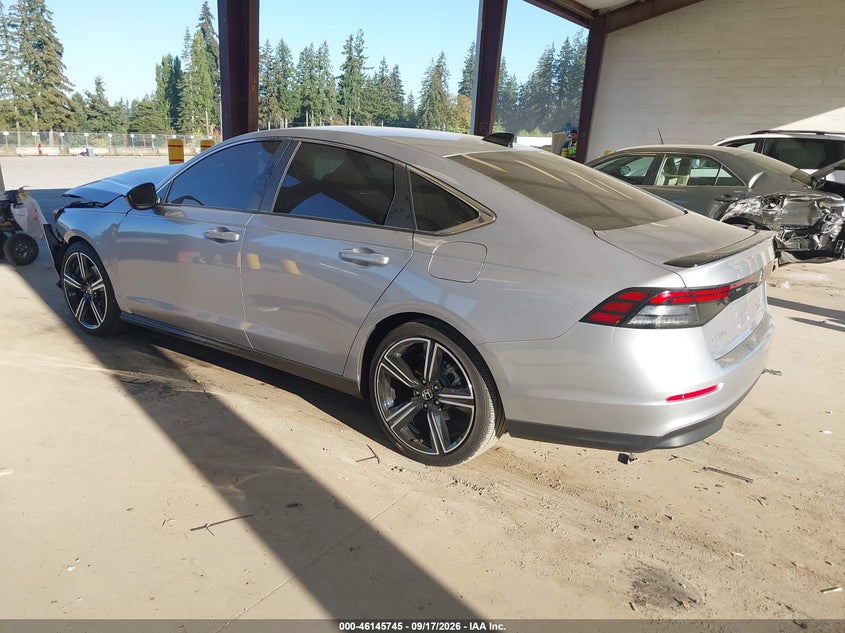 Vin: 1hgcy2f50pa050908, lot: 46645502, honda accord hybrid sport 20233