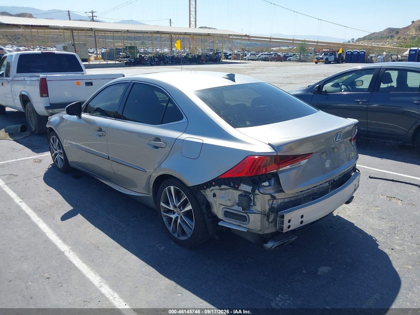 Vin: jthaa1d21l5102061, lot: 46645503, lexus is 300 20203