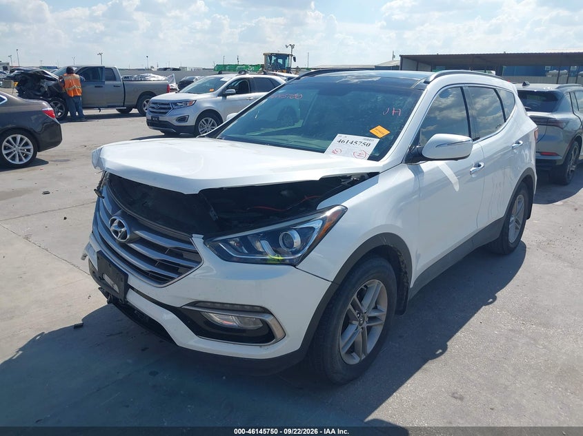Vin: 5xyzu3lb4hg463680, lot: 46645507, hyundai santa fe sport 2.4l 20172