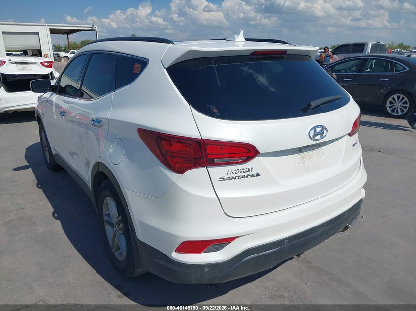 Vin: 5xyzu3lb4hg463680, lot: 46645507, hyundai santa fe sport 2.4l 20173