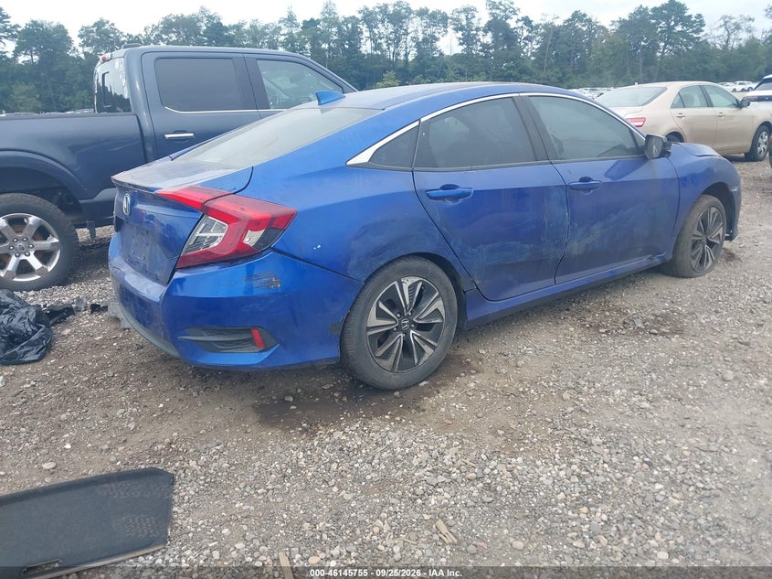 Vin: 19xfc1f72ge209737, lot: 46645512, honda civic ex-l 20164