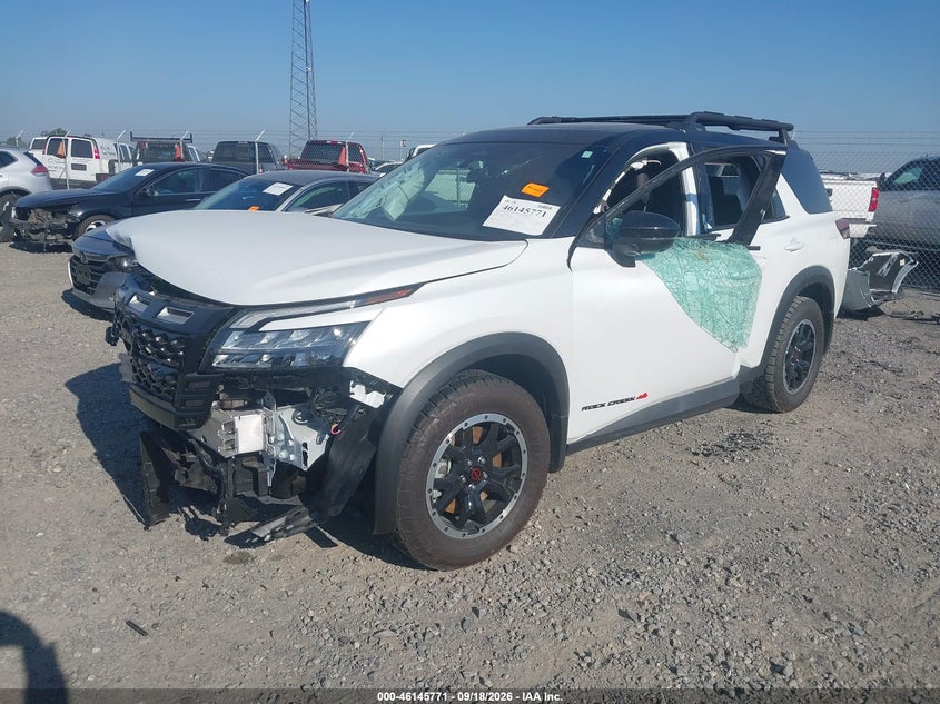Vin: 5n1dr3bt0tc223945, lot: 46645528, nissan pathfinder rock creek 20262