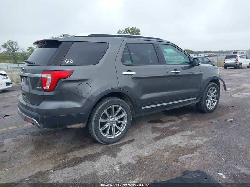 Vin: 1fm5k8f87gga61953, lot: 46645548, ford explorer limited 20164