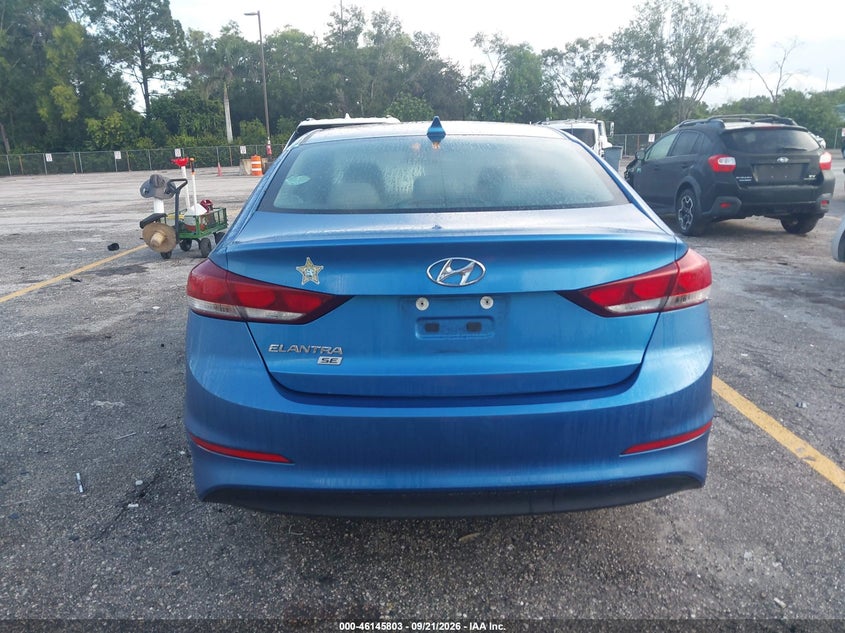 HYUNDAI ELANTRA 2017 VIN 5NPD74LFXHH193776
